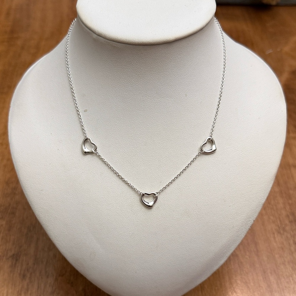 Tiffany & Co. X Peretti Silver Heart Necklace